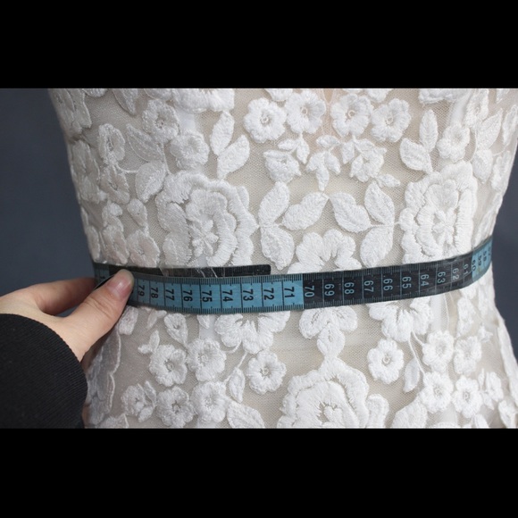 Custom Made Lace top- Light Ivory to off white in color - Picture 2 of 7